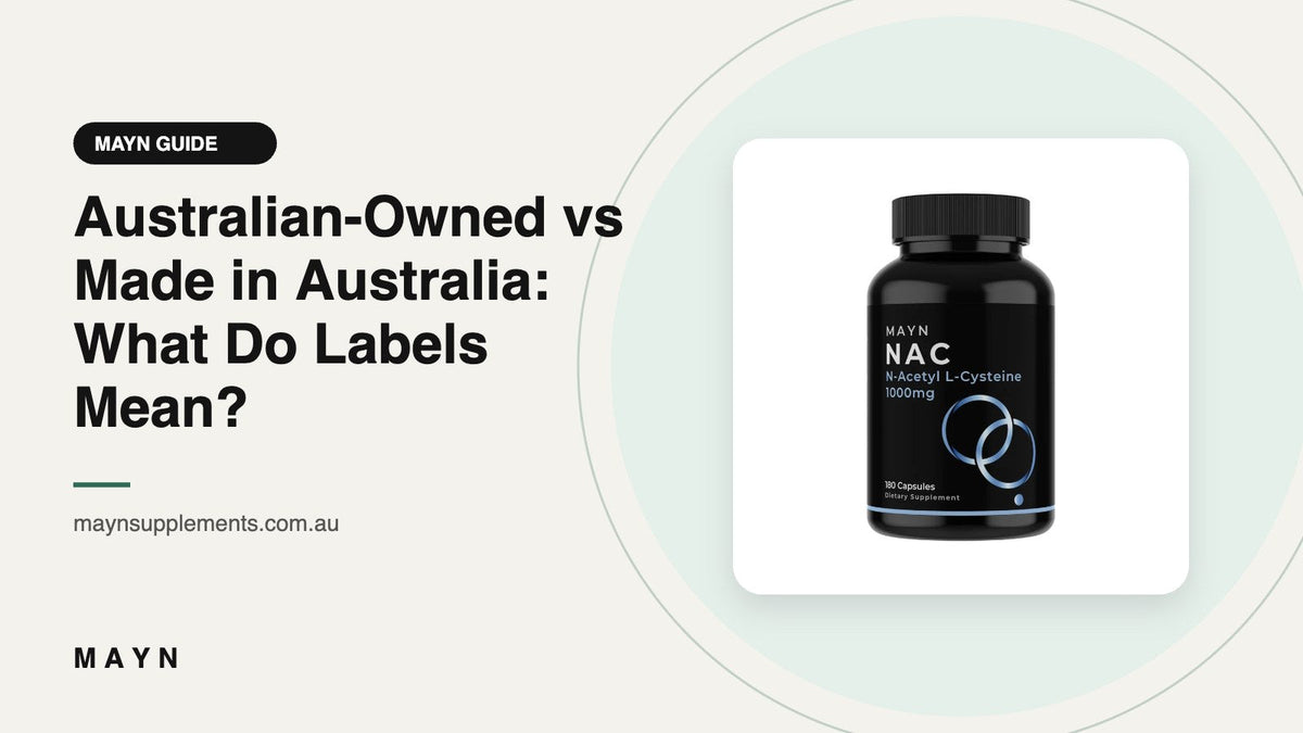 Australian-Owned vs Made in Australia: What Do Labels Mean?