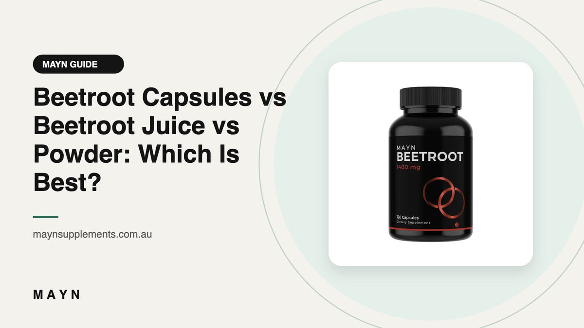 Beetroot Capsules vs Beetroot Juice vs Powder: Which Is Best?