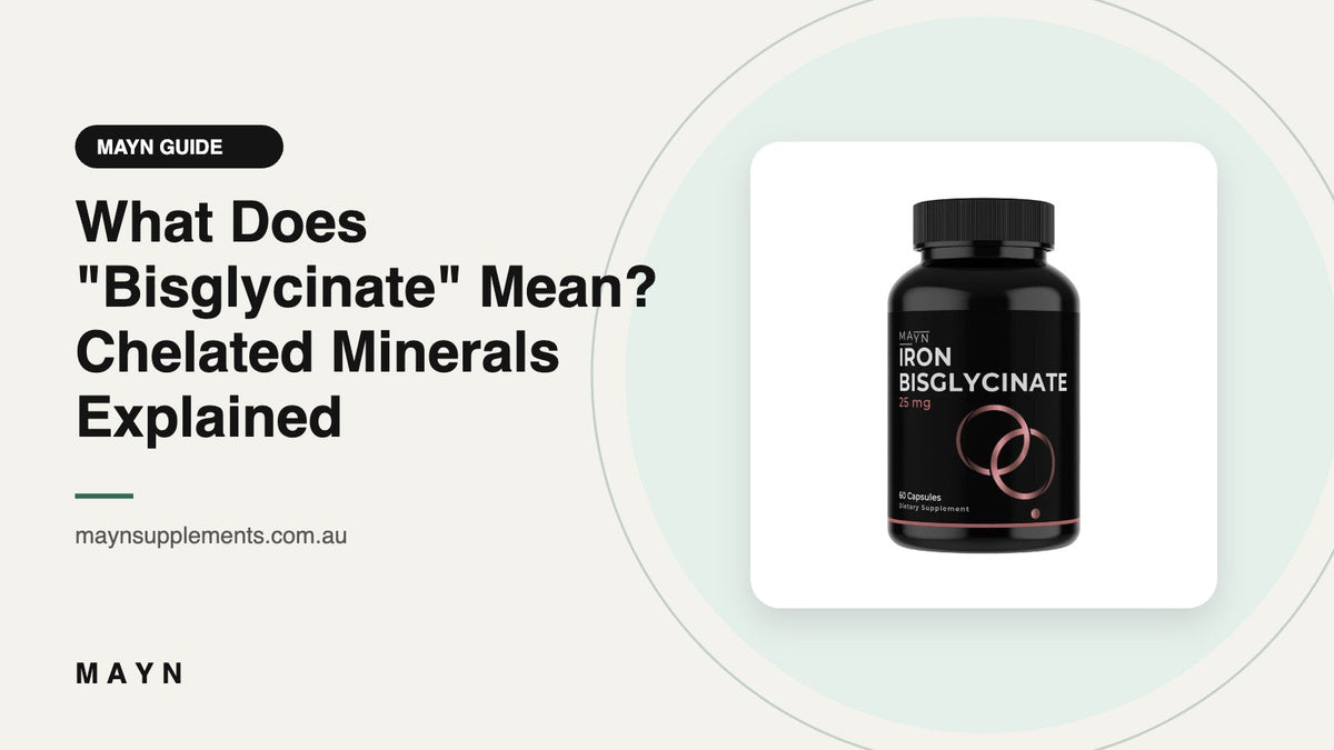What Does "Bisglycinate" Mean? Chelated Minerals Explained