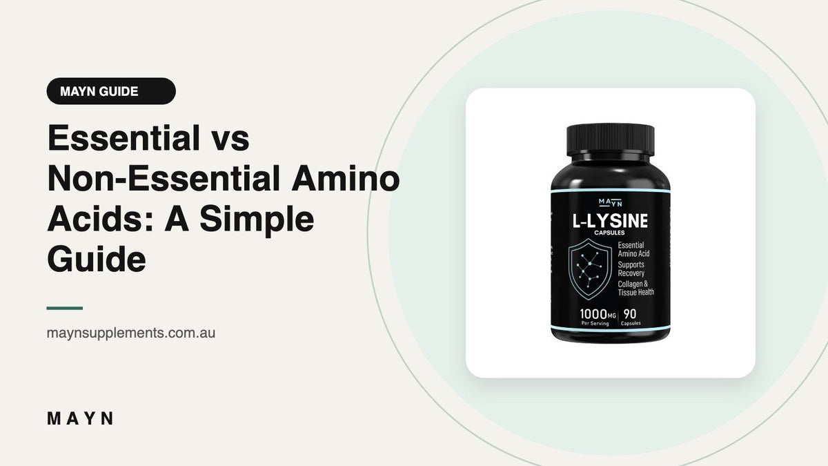 Essential vs Non-Essential Amino Acids: A Simple Guide