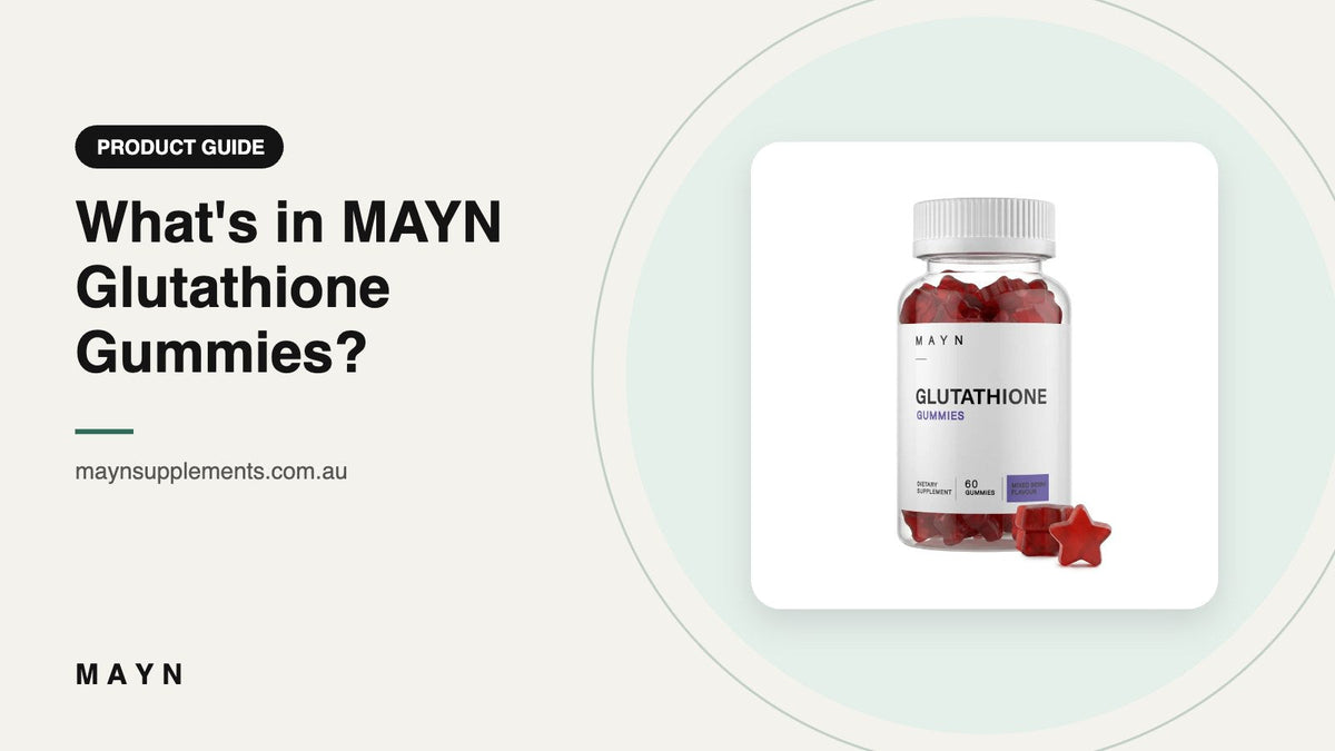 What's in MAYN Glutathione Gummies?