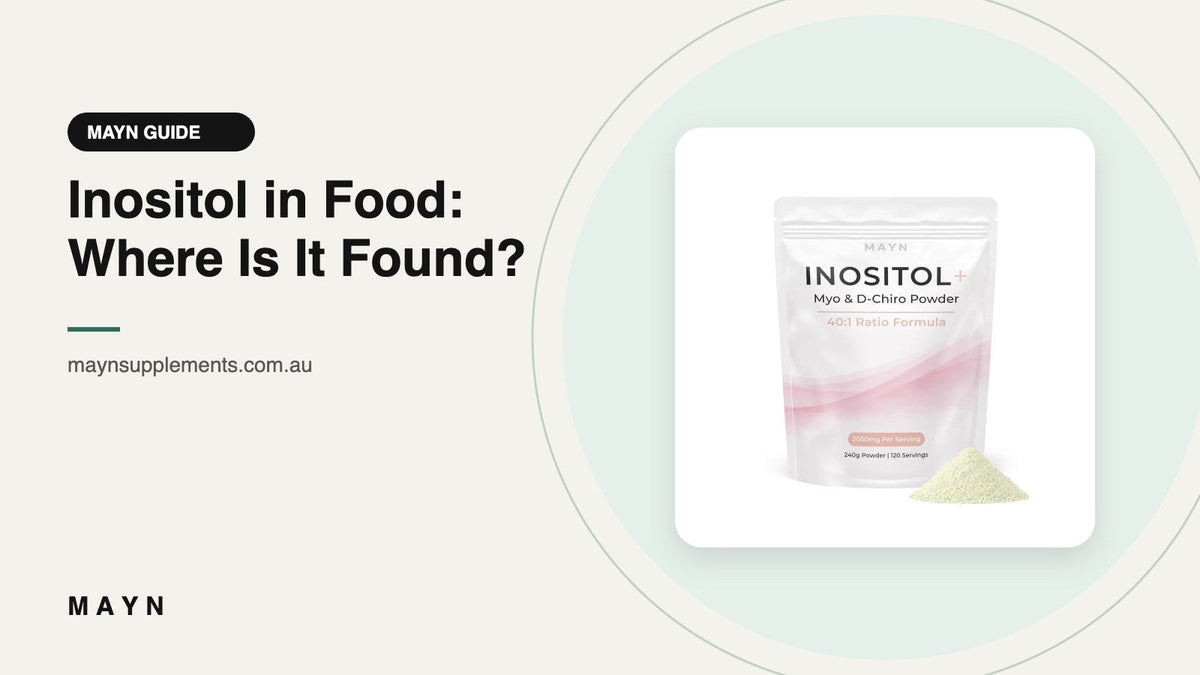 Inositol in Food: Where Is It Found?