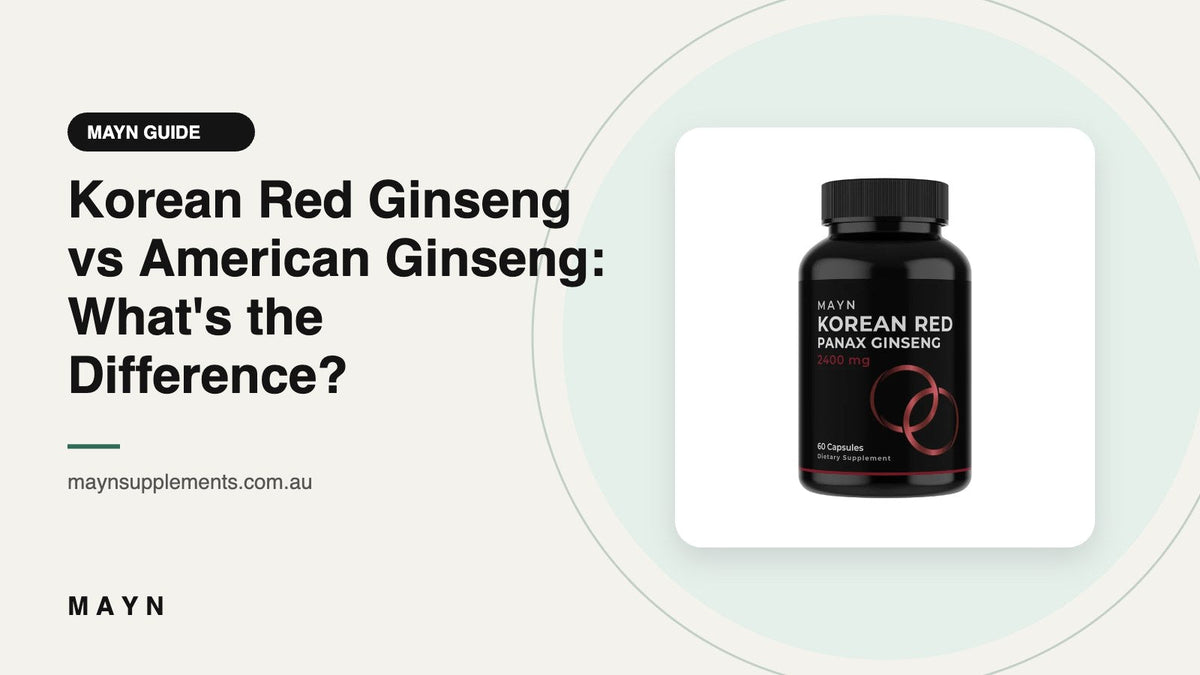 Korean Red Ginseng vs American Ginseng: What's the Difference?