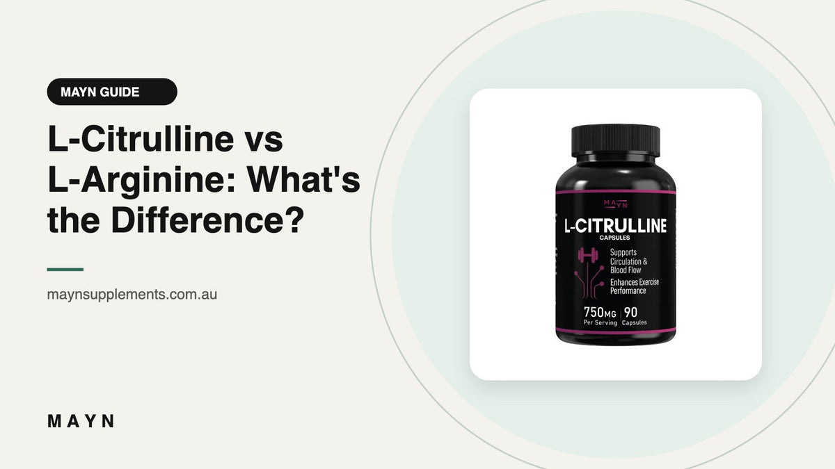 L-Citrulline vs L-Arginine: What's the Difference?