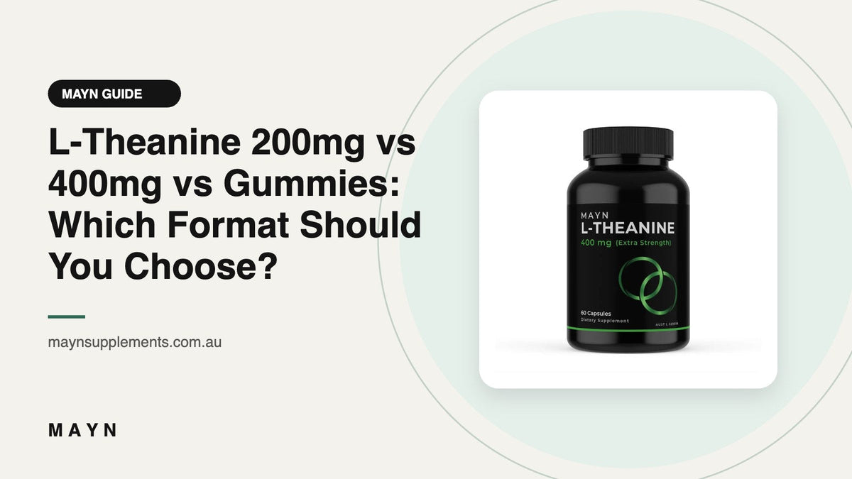 L-Theanine 200mg vs 400mg vs Gummies: Which Format Should You Choose?