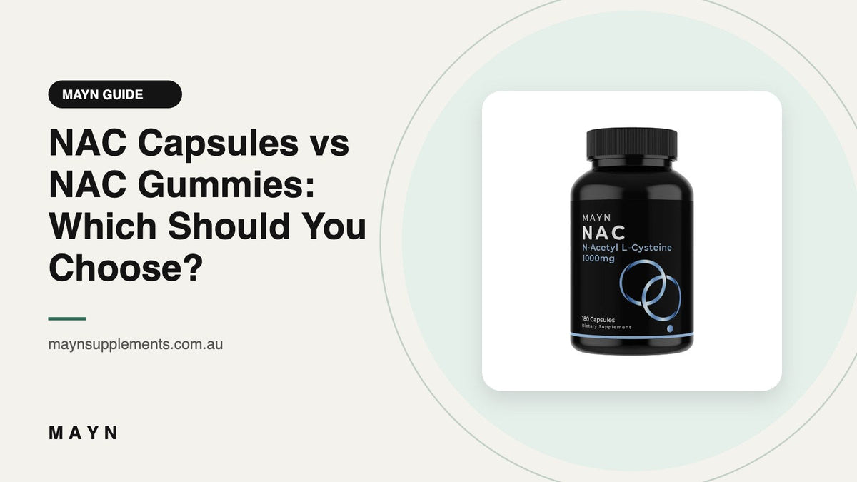 NAC Capsules vs NAC Gummies: Which Should You Choose?