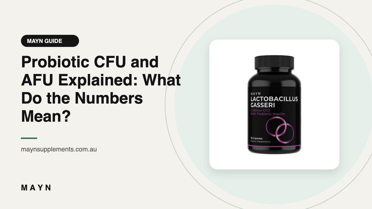 Probiotic CFU and AFU Explained: What Do the Numbers Mean?