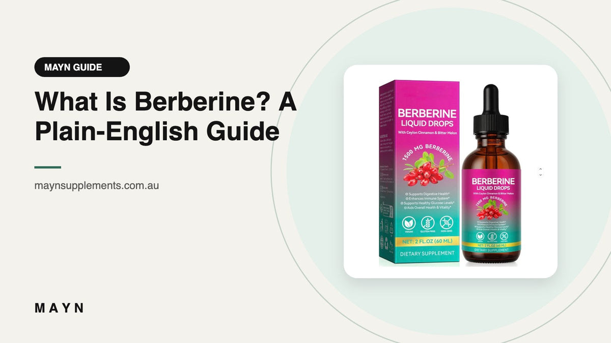 What Is Berberine? A Plain-English Guide
