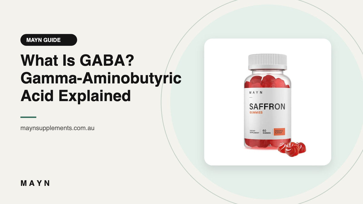 What Is GABA? Gamma-Aminobutyric Acid Explained