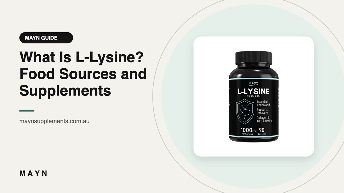 What Is L-Lysine? Food Sources and Supplements