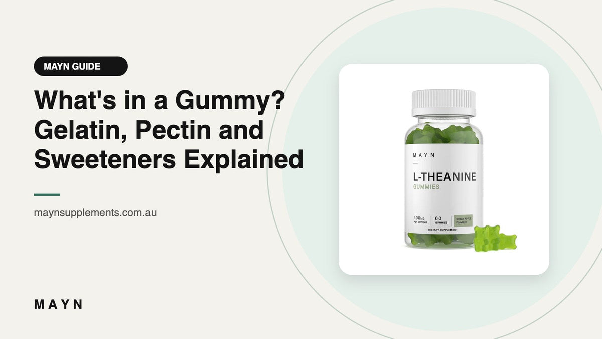 What's in a Gummy? Gelatin, Pectin and Sweeteners Explained