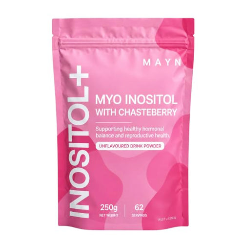 Inositol+ Myo-Inositol 4000mg & Chasteberry 40mg Powder – 250g
