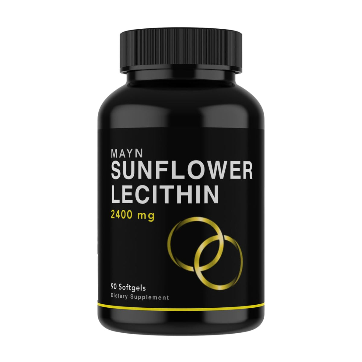 MAYN Sunflower Lecithin 2400mg with Phosphatidylcholine – 90 Softgels