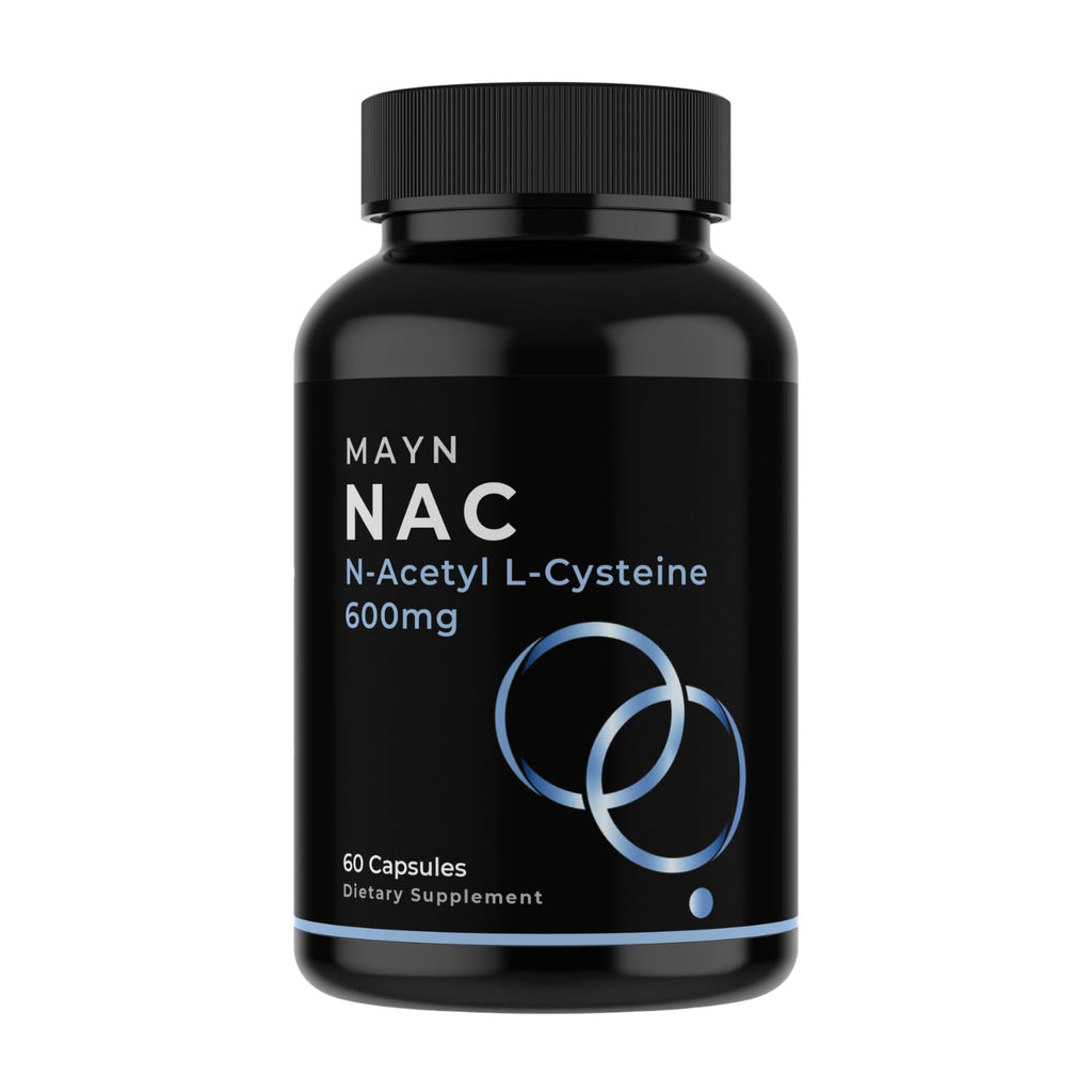 MAYN NAC (N-Acetyl-Cysteine) 600mg – 60 Capsules