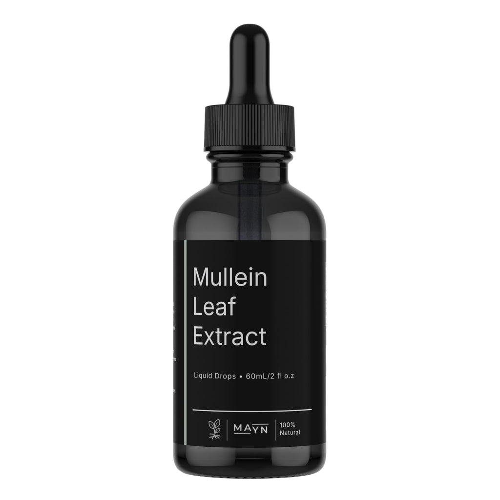 MAYN Mullein Leaf Extract Liquid Drops – 60mL
