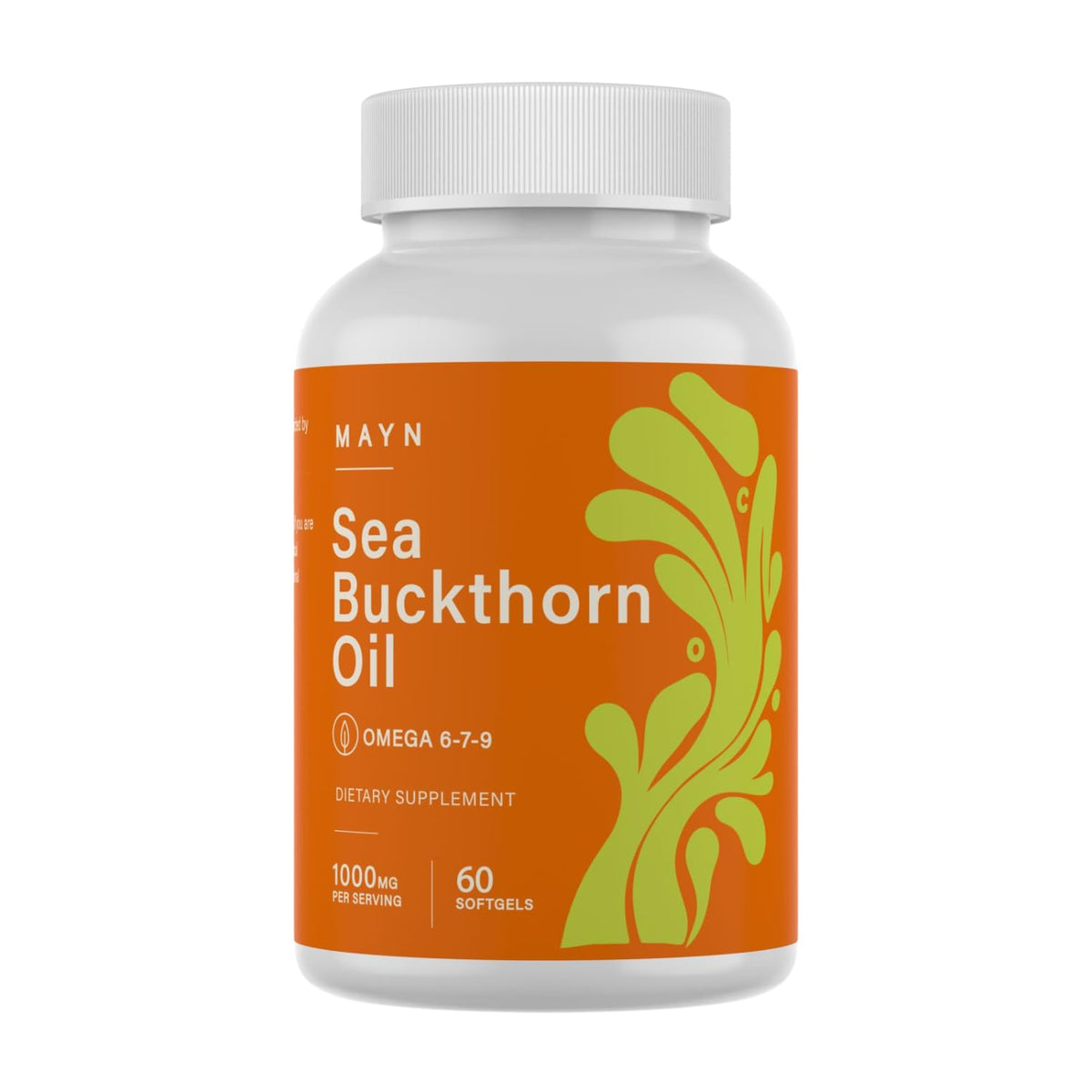 MAYN Sea Buckthorn Oil – 60 Softgels