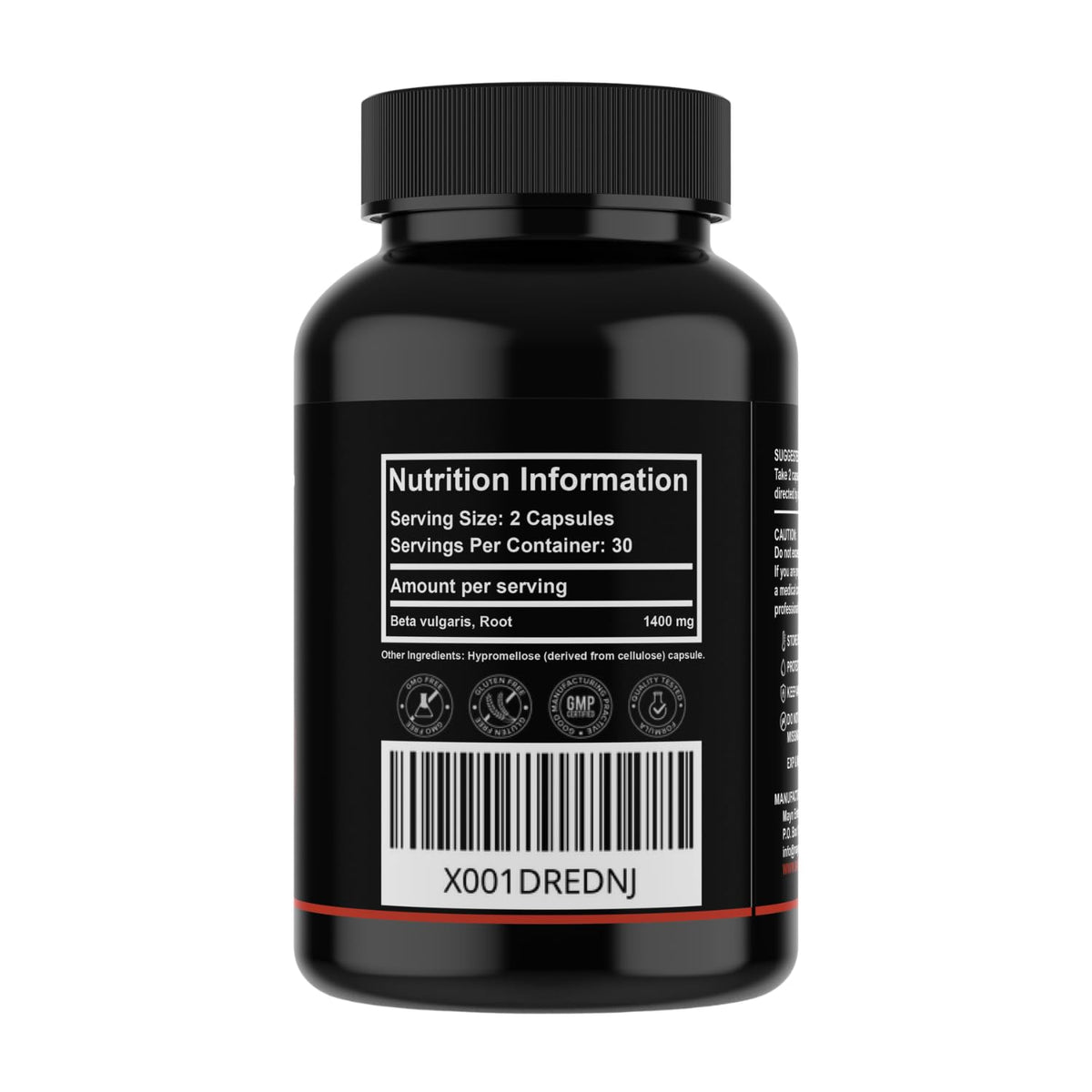 MAYN Beetroot 1400mg – 60 Capsules – image 2