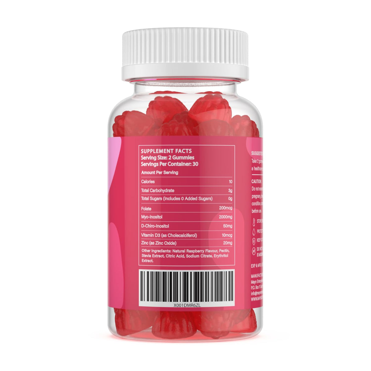 MAYN Myo-Inositol + D-Chiro Inositol 40:1 Gummies – 60 Gummies – image 2