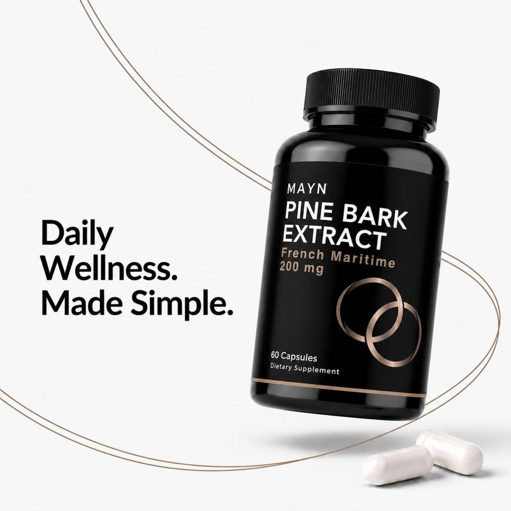 MAYN Pine Bark Extract 200mg – 60 Capsules – image 3