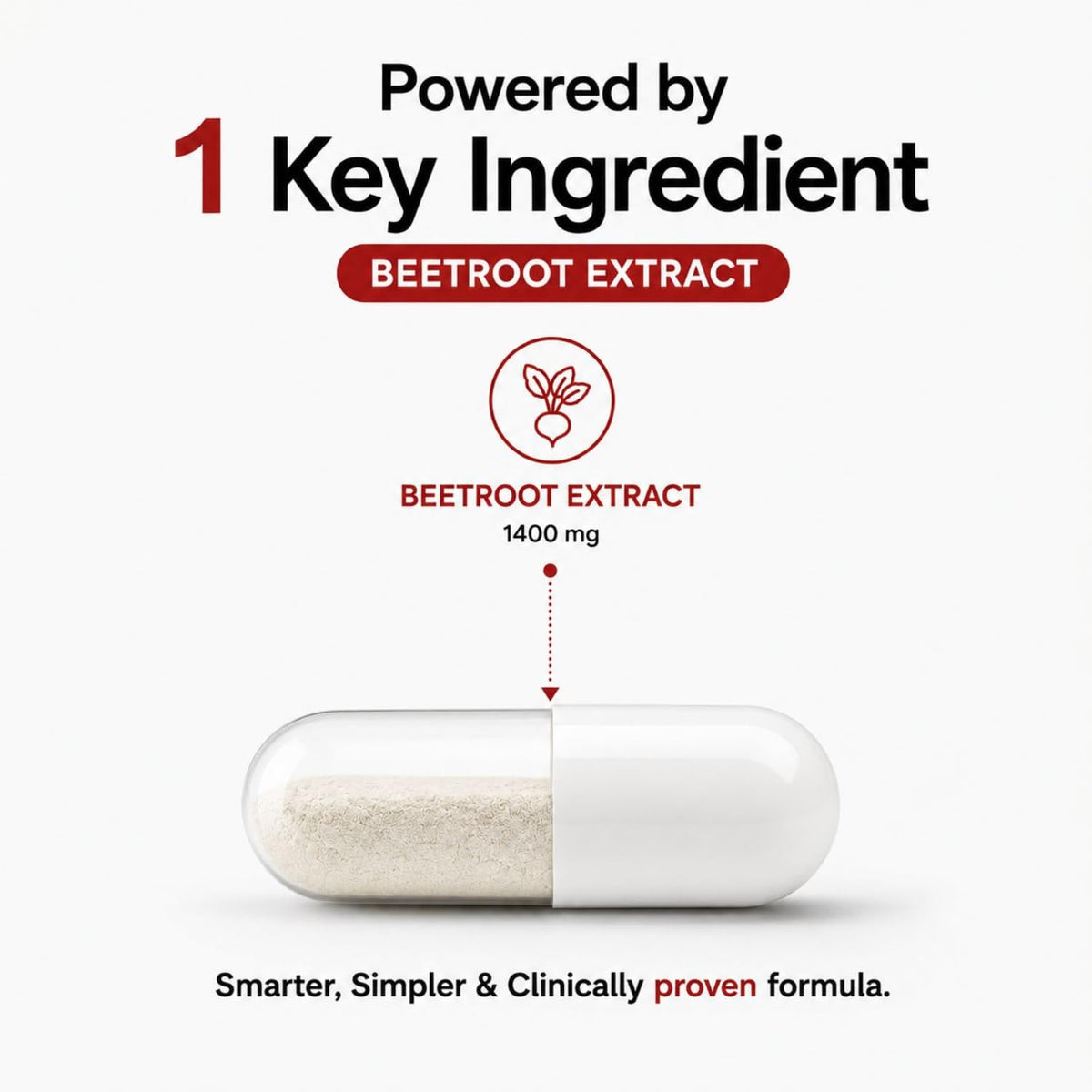 MAYN Beetroot 1400mg – 60 Capsules – image 4