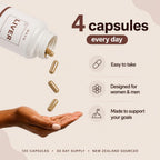 MAYN Grass-Fed Beef Liver 2000mg – 120 Capsules – image 3
