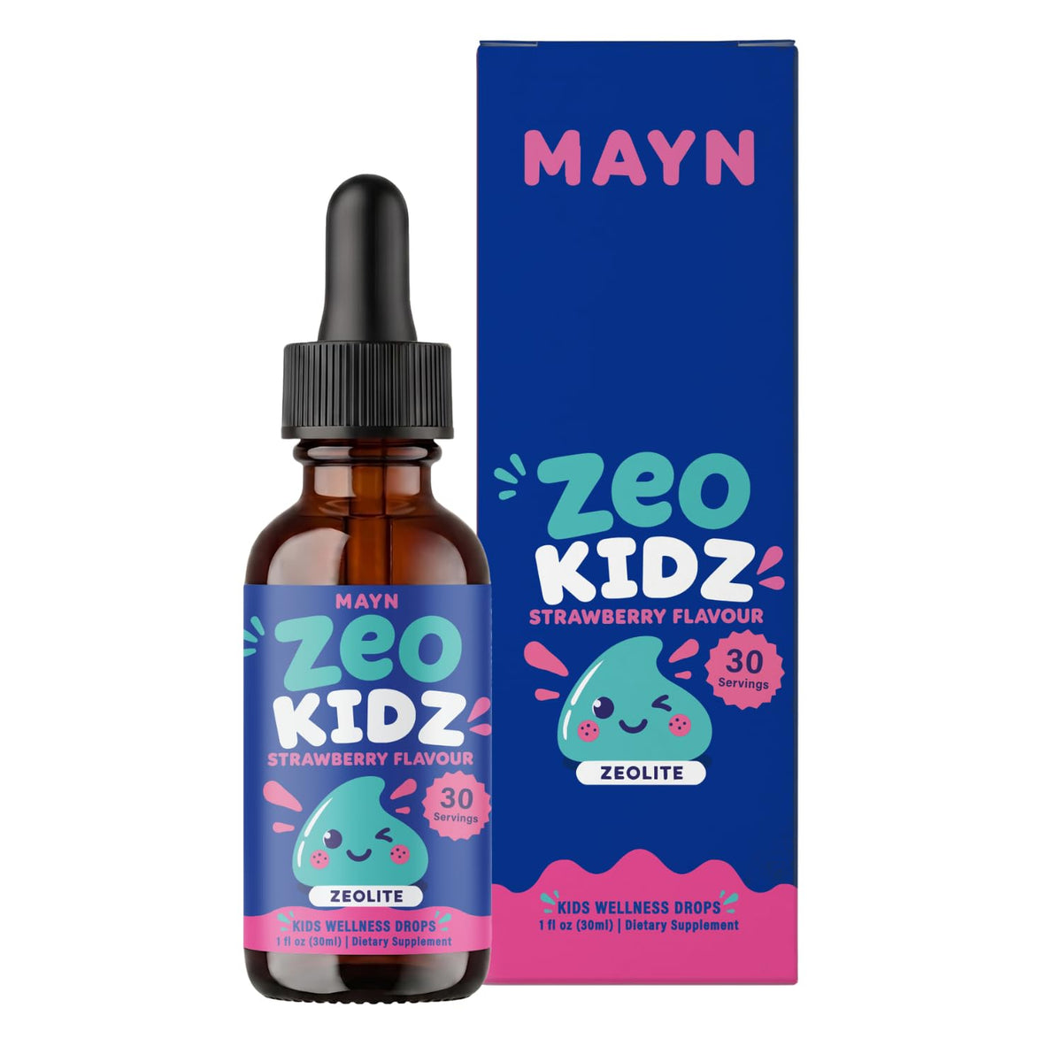 MAYN Zeolite Liquid Drops for Kids – 30mL