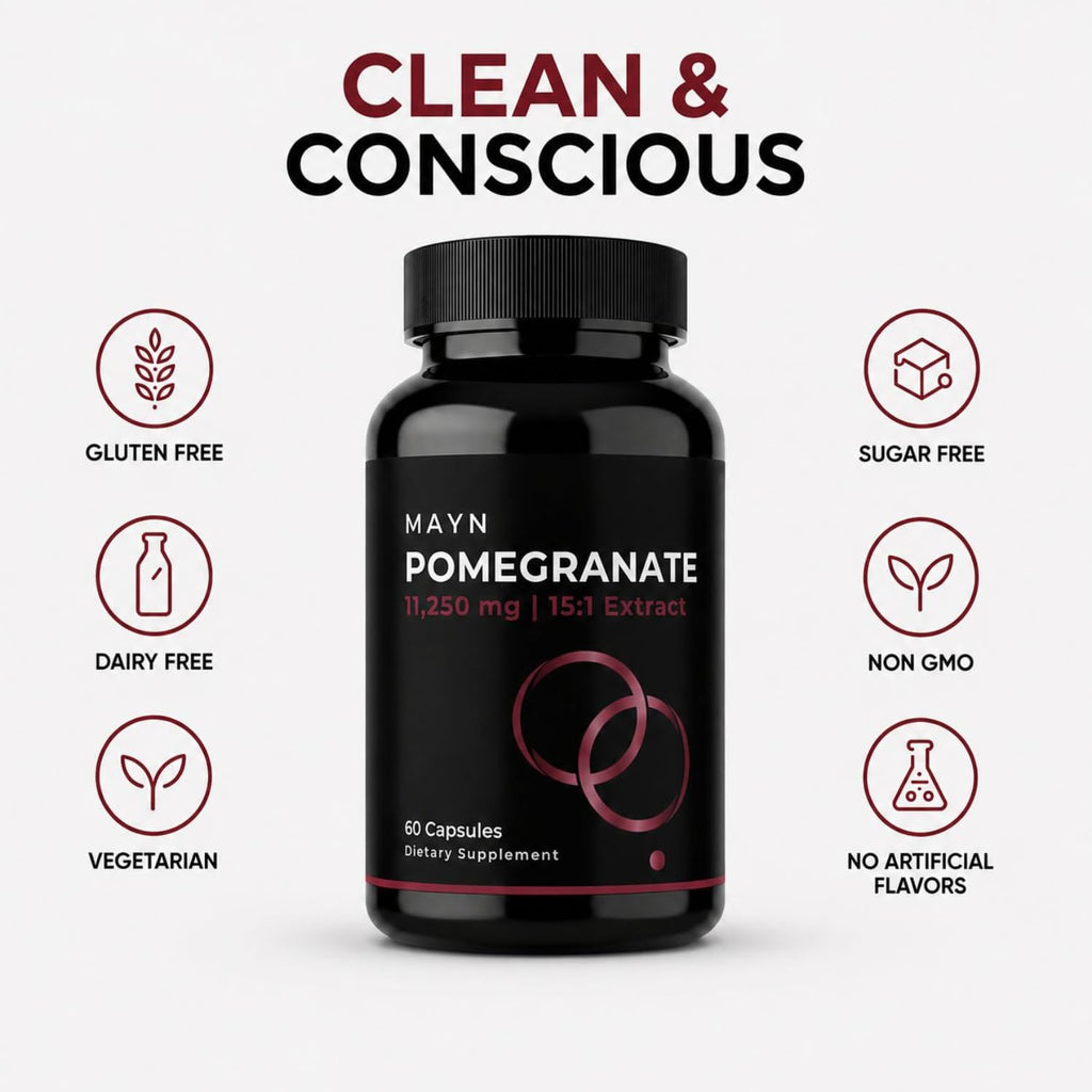 MAYN Pomegranate Extract 15:1 – 60 Capsules – image 6