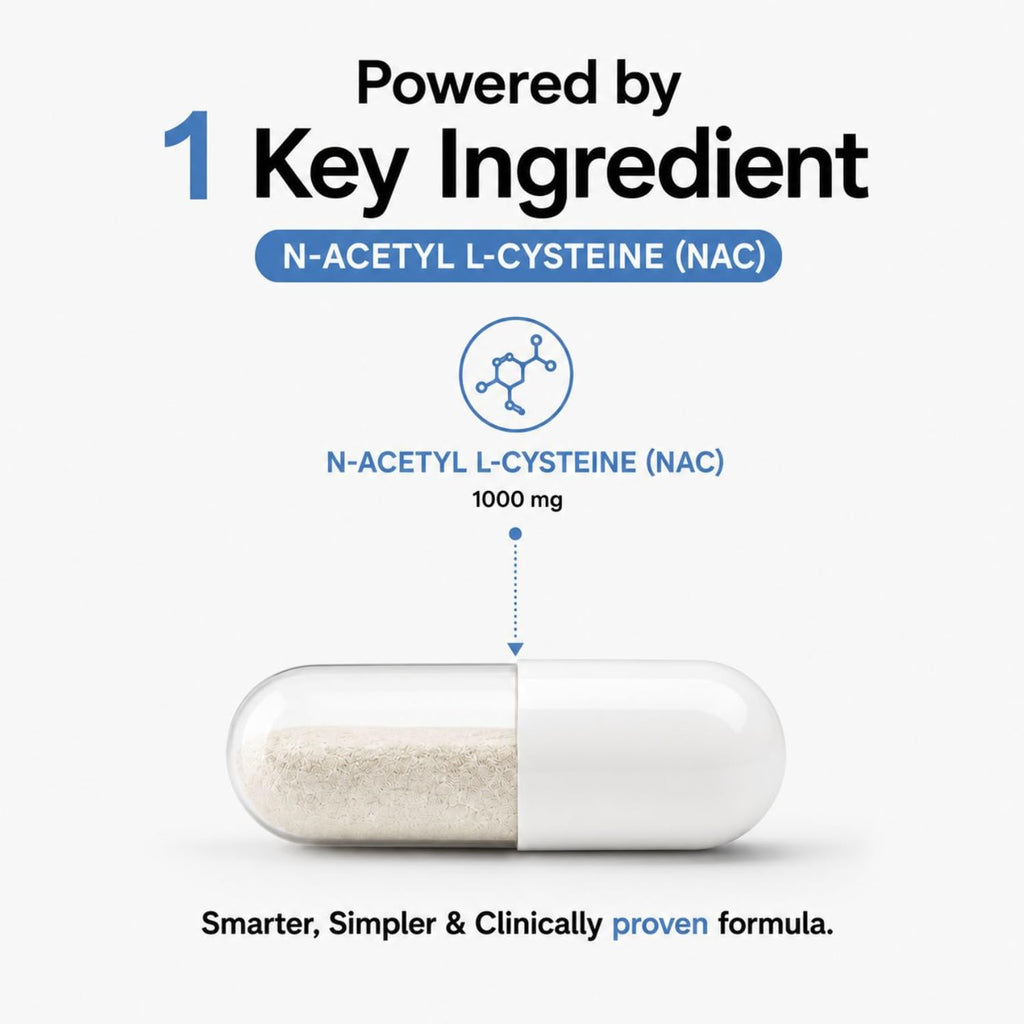 MAYN NAC (N-Acetyl-Cysteine) 1000mg – 180 Capsules – image 4
