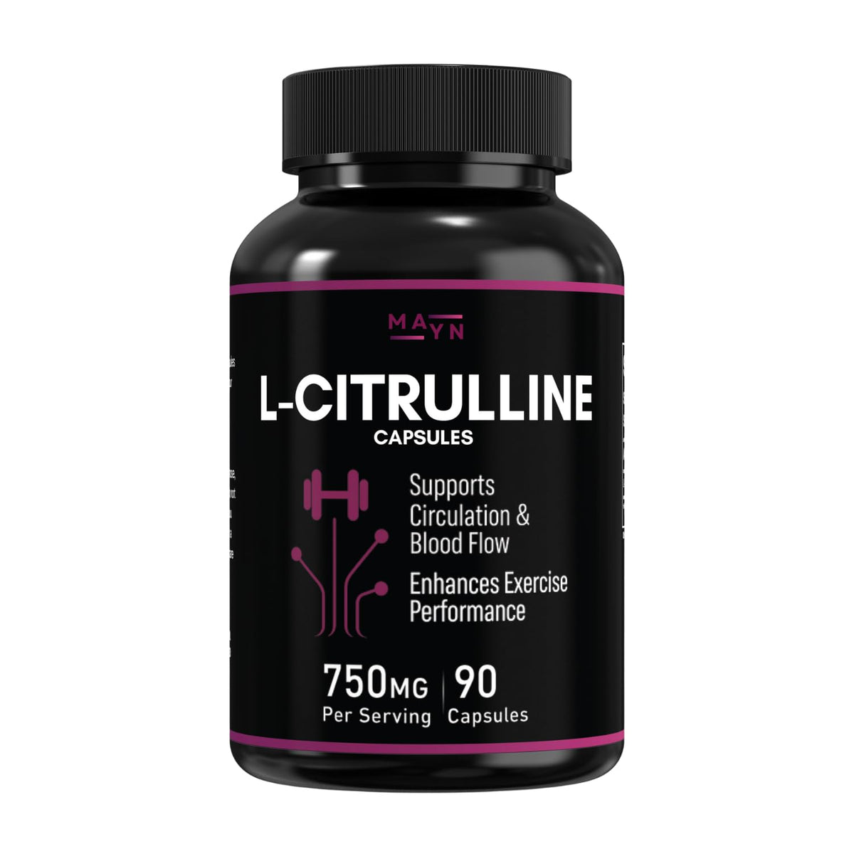 MAYN L-Citrulline 750mg – 90 Capsules