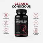 MAYN Korean Red Panax Ginseng 2400mg – 60 Capsules – image 6