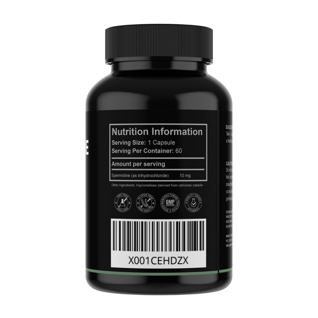 MAYN Spermidine 5mg – 60 Capsules – image 2