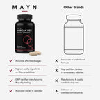MAYN Korean Red Panax Ginseng 2400mg – 60 Capsules – image 8