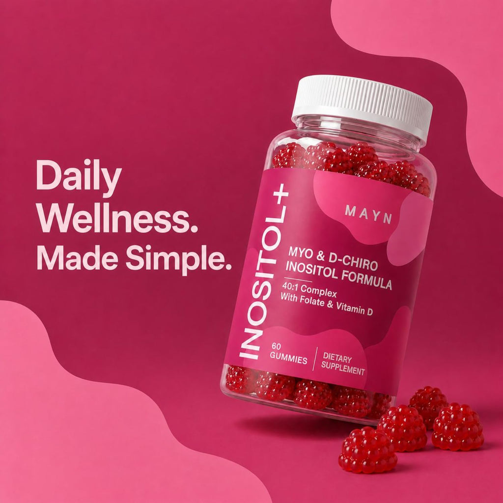 MAYN Myo-Inositol + D-Chiro Inositol 40:1 Gummies – 60 Gummies – image 3