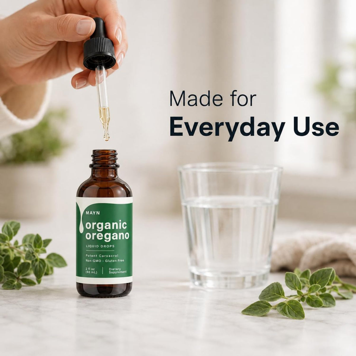 MAYN Oregano Oil Liquid Drops – 60mL – image 7