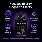MAYN L-Tyrosine 500mg – 90 Capsules – image 3