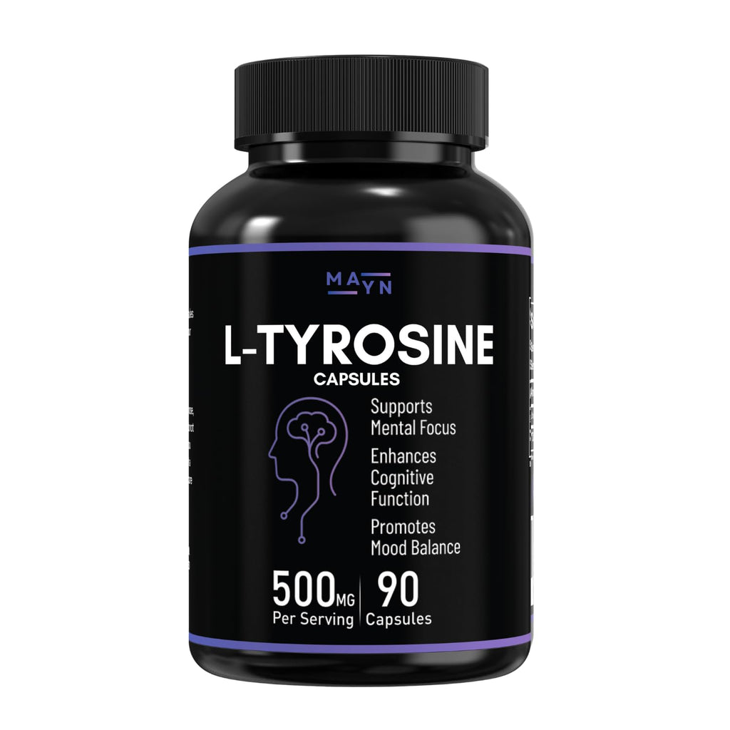 MAYN L-Tyrosine 500mg – 90 Capsules