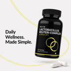 MAYN Lactobacillus Reuteri Complex 22 Billion CFU with Prebiotic Inulin – 60 Capsules – image 3