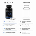 MAYN CDP Choline (Citicoline) 300mg – 90 Capsules – image 8