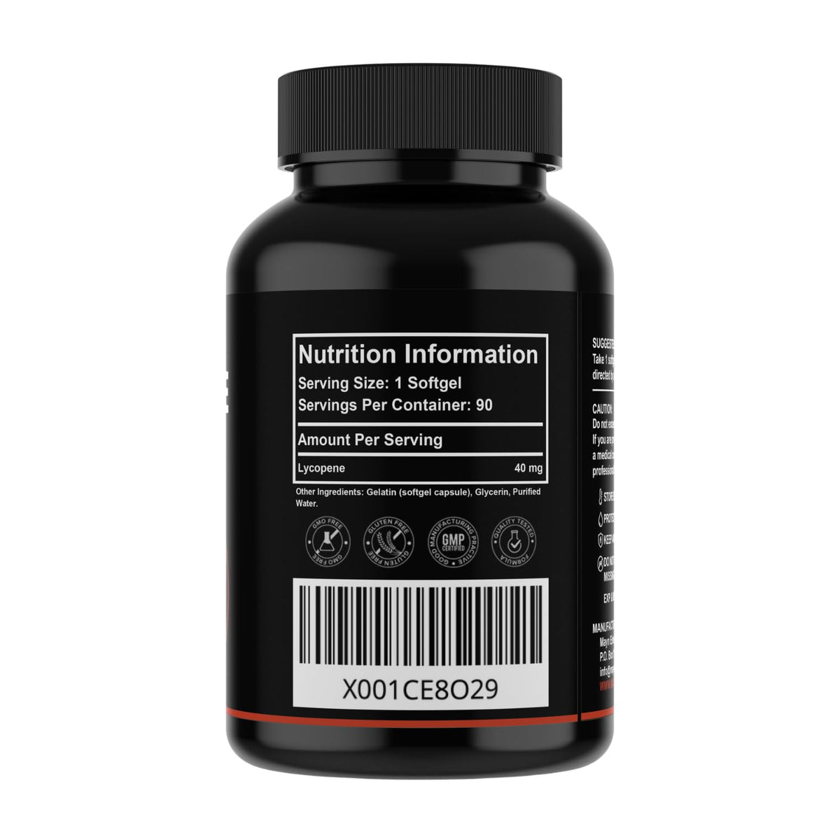 MAYN Lycopene 40mg – 90 Softgels – image 2