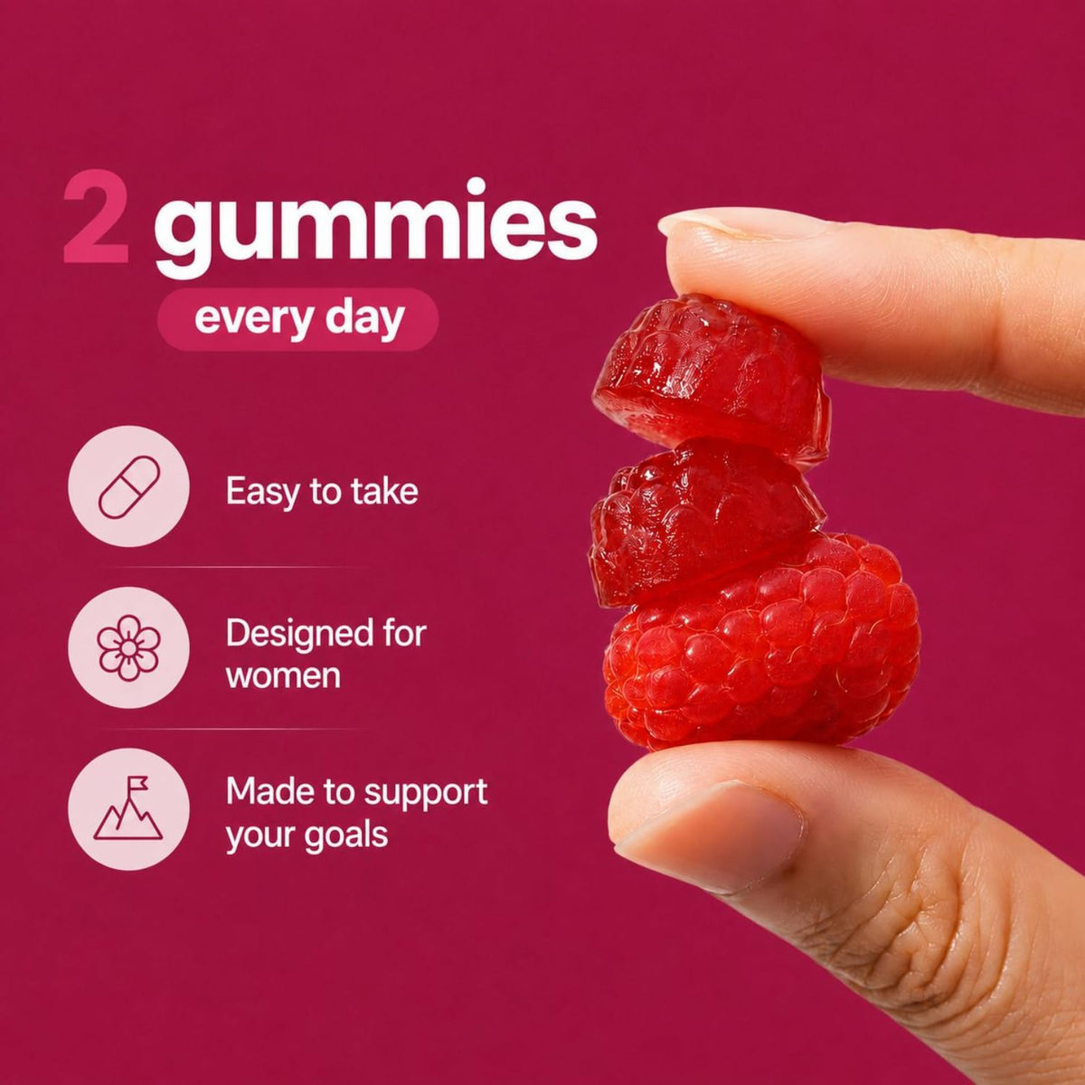 MAYN Myo-Inositol + D-Chiro Inositol 40:1 Gummies – 60 Gummies – image 5