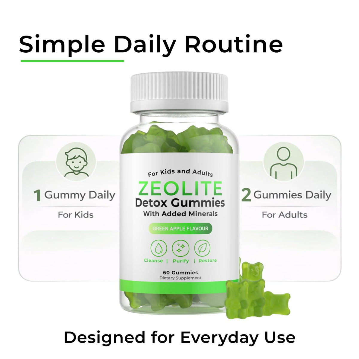 MAYN Zeolite Detox Gummies for Kids & Adults – image 3