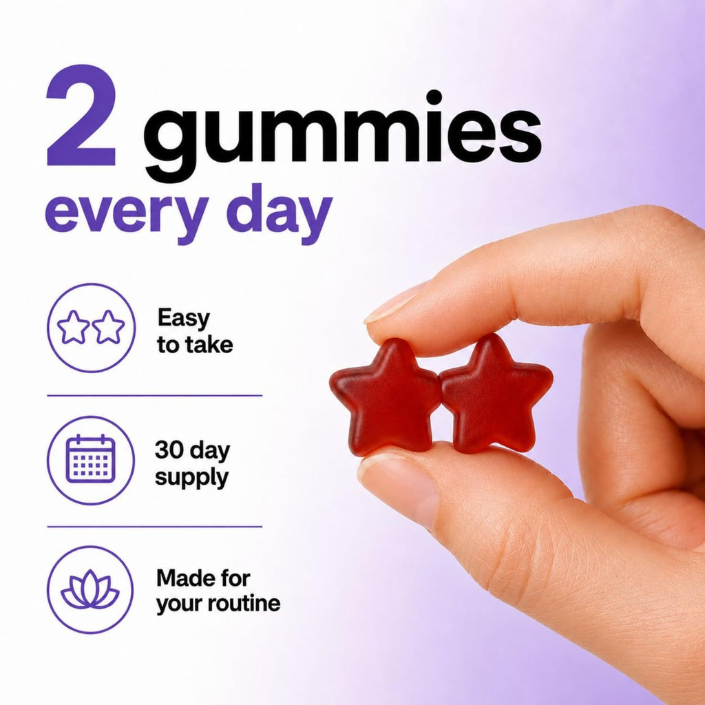 MAYN Glutathione Gummies with L-Glutamine, Magnesium & Zinc – 60 Gummies – image 5