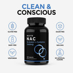 MAYN NAC (N-Acetyl-Cysteine) 1000mg – 180 Capsules – image 6