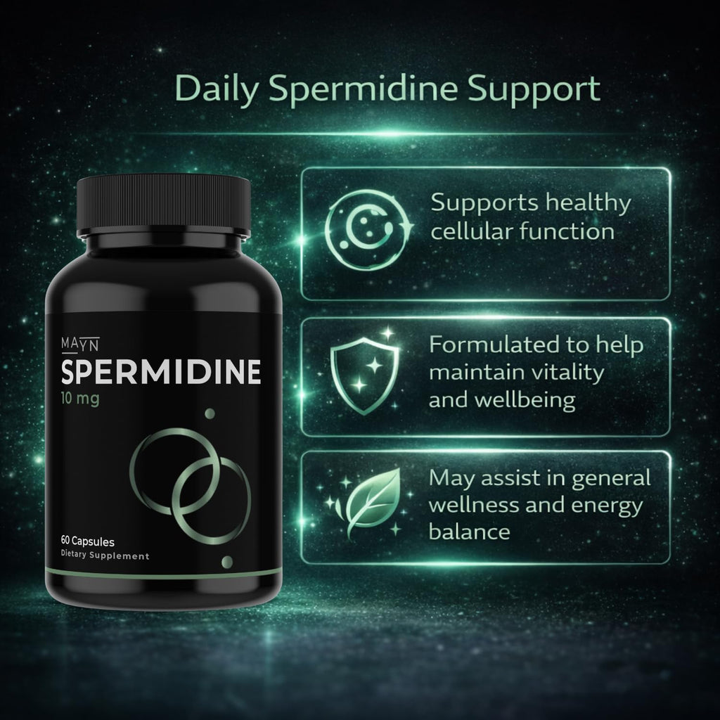 MAYN Spermidine 5mg – 60 Capsules – image 5