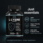 MAYN L-Lysine 1000mg – 90 Capsules – image 7