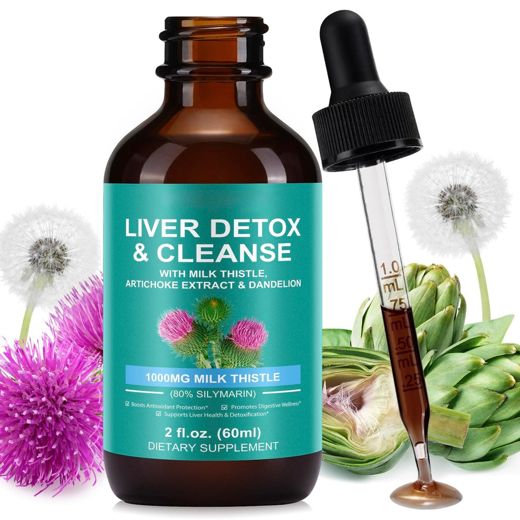 MAYN Milk Thistle 1000mg Liquid Drops – 60mL – image 6