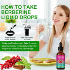 MAYN Berberine Liquid Drops 1500mg – 60mL – image 7